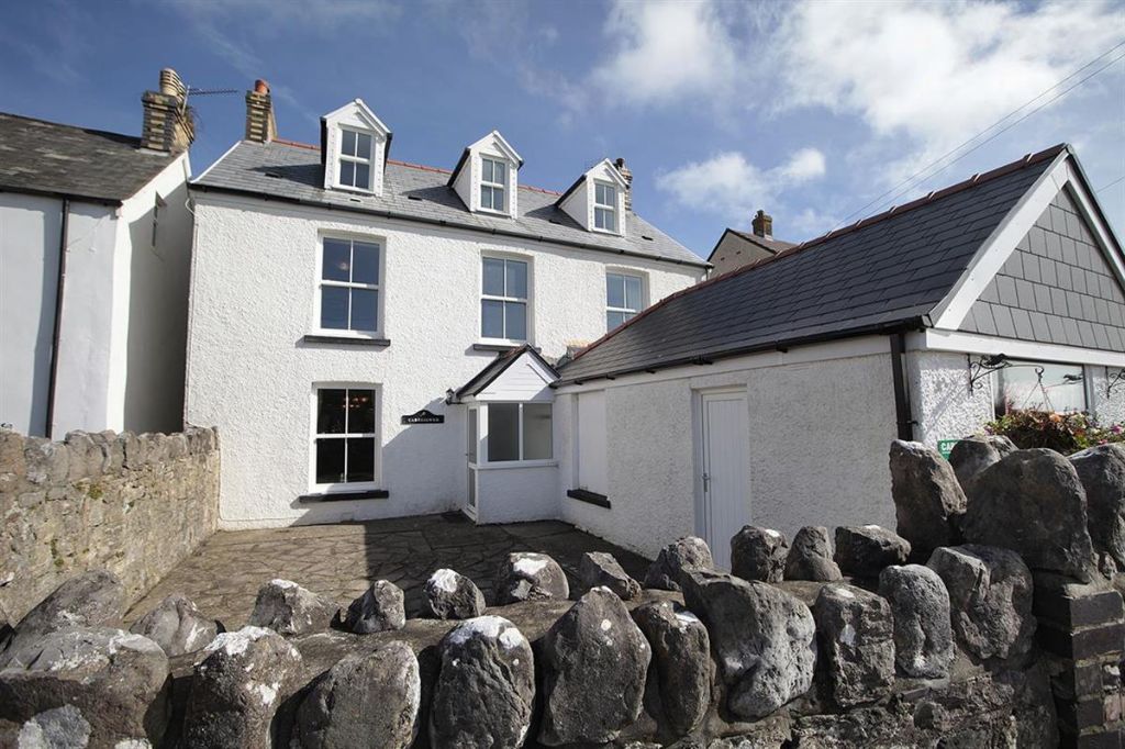 Carreglwyd Farmhouse - Traditional Welsh farmhouse with dormer windows and stone walls
